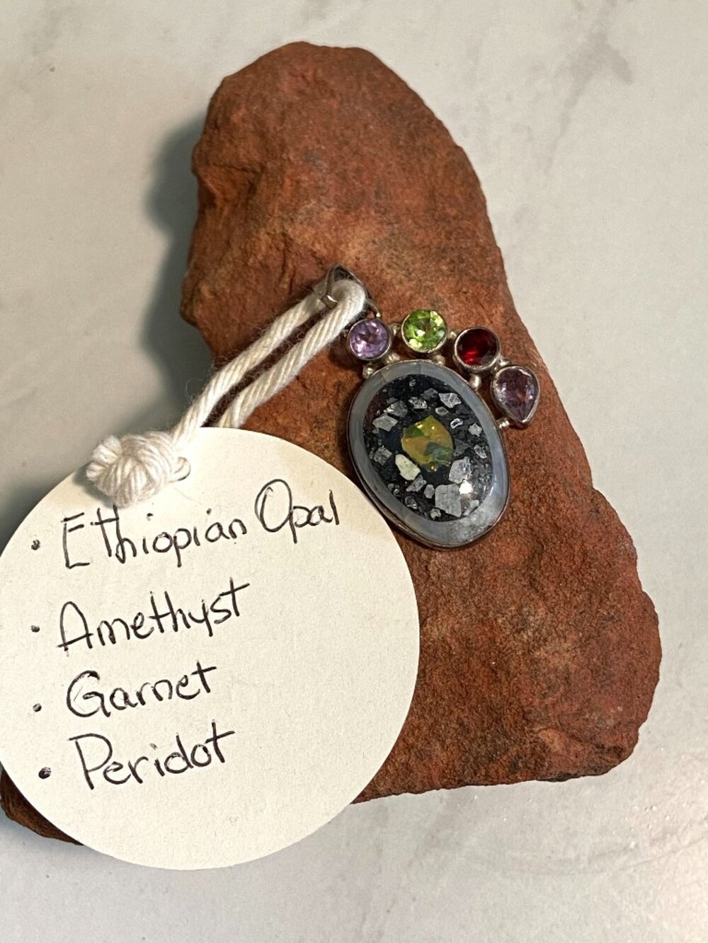 Ethiopian Opal Pendant